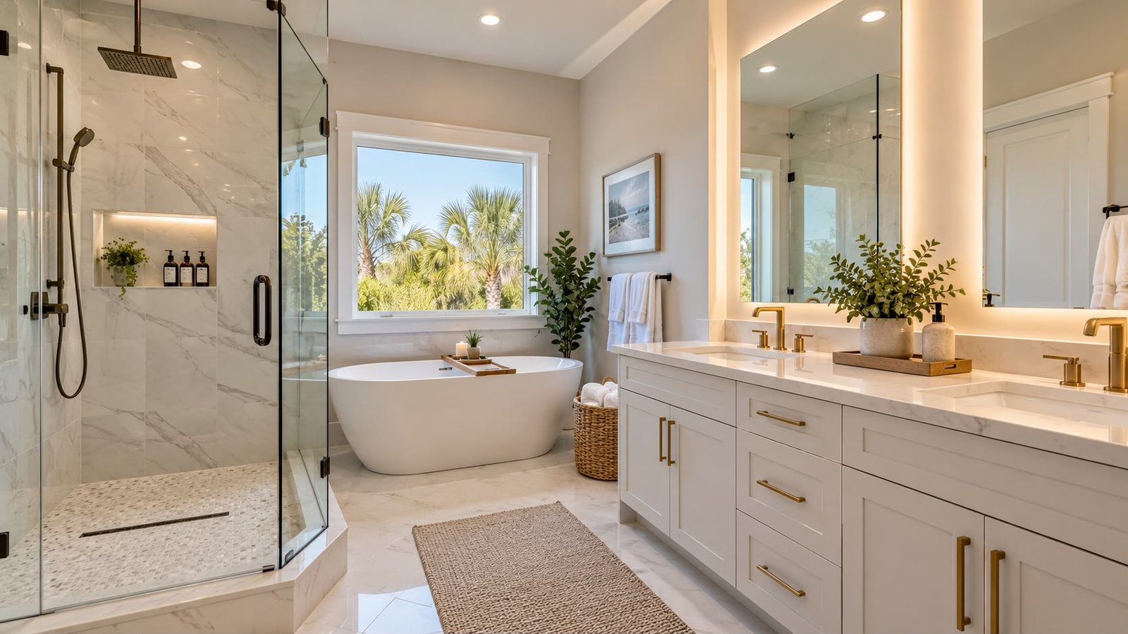 Home Remodeling Myrtle Beach SC - Luxury Bathroom Renovation